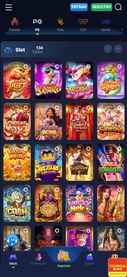 Prêmios Jogos coroa520.com